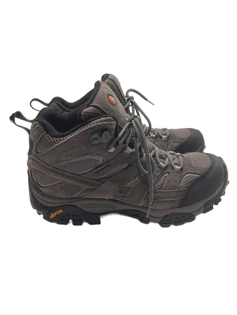 Merrell Moab 2 Mid WP Hiking Boots Granite Granolahead Gorpcore Size W 9.5